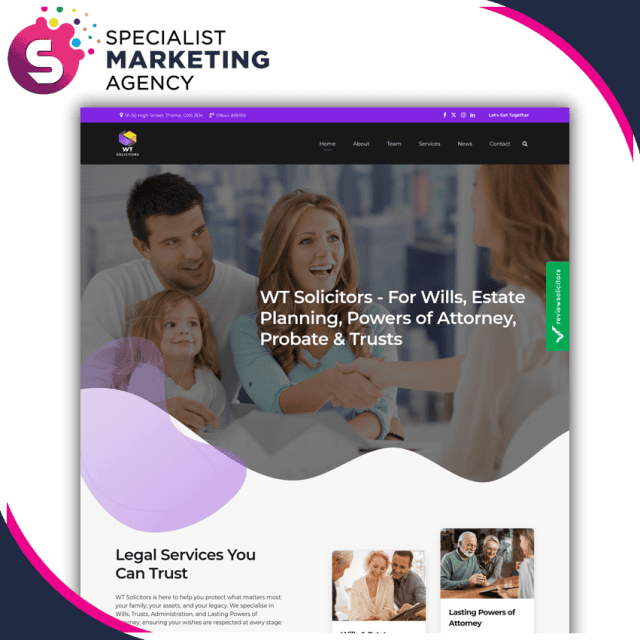 Wills & Trusts Solicitors Website