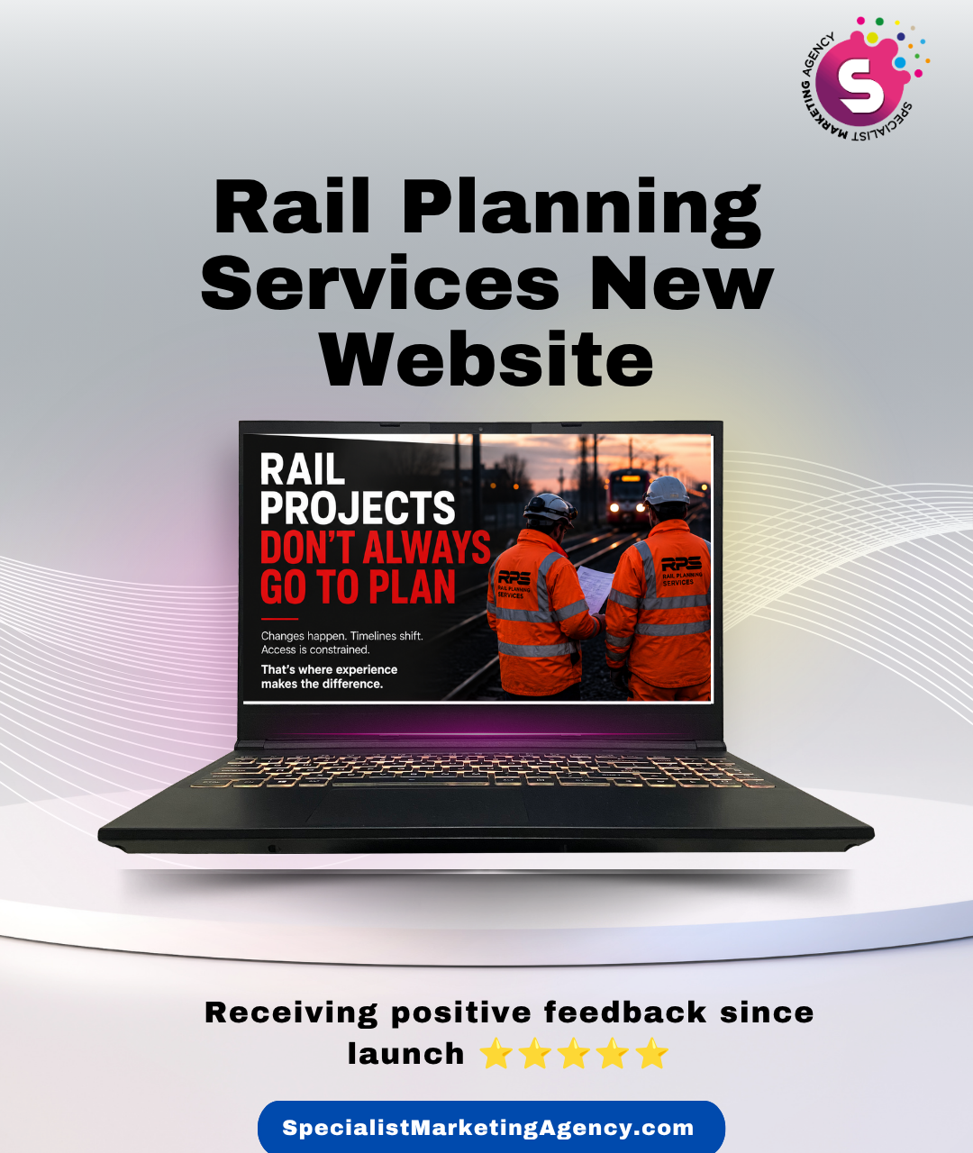 Website Launch: Rail Planning Services